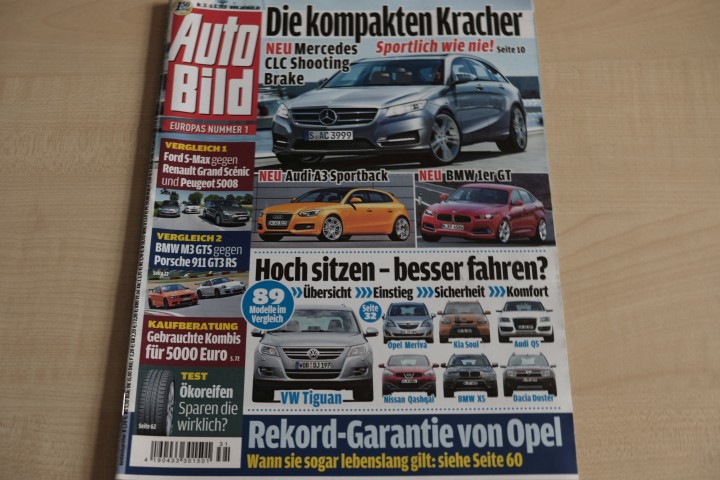 Deckblatt Auto Bild (31/2010)